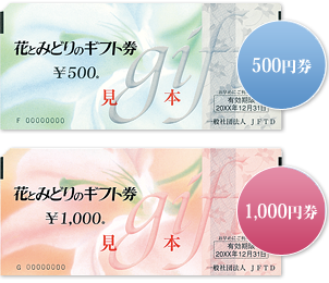 フラワーギフト券9000円分
